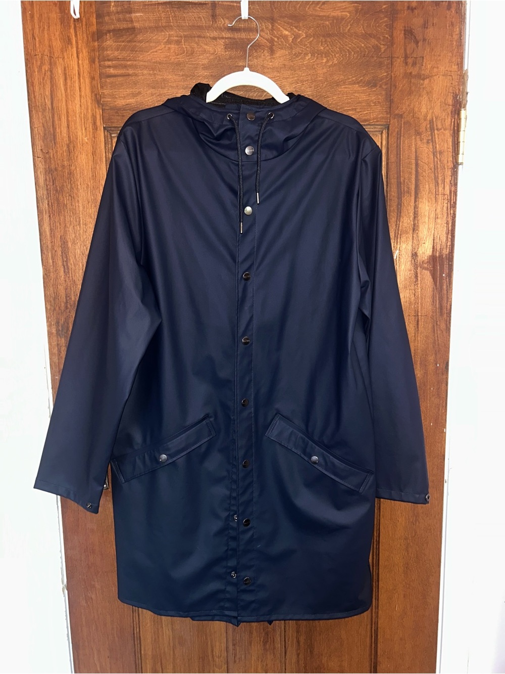 RAINS s/m navy rain coat